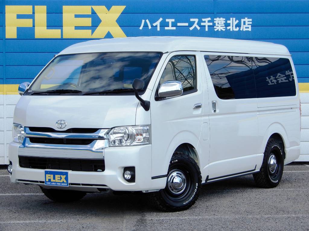 新車ハイエースワゴンＧＬ　４ＷＤ　アレンジＣＴ！