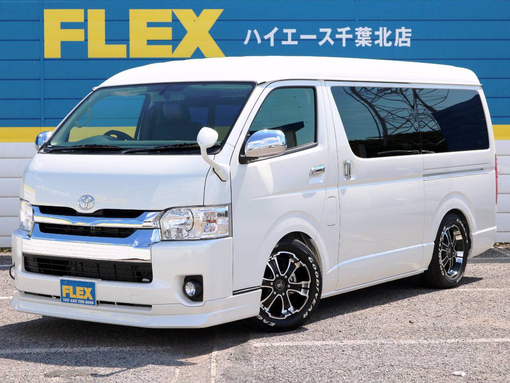 新車未登録ハイエースワゴンＧＬ ＦＬＥＸオリジナルシートアレンジ　ラウンジＳＴ！