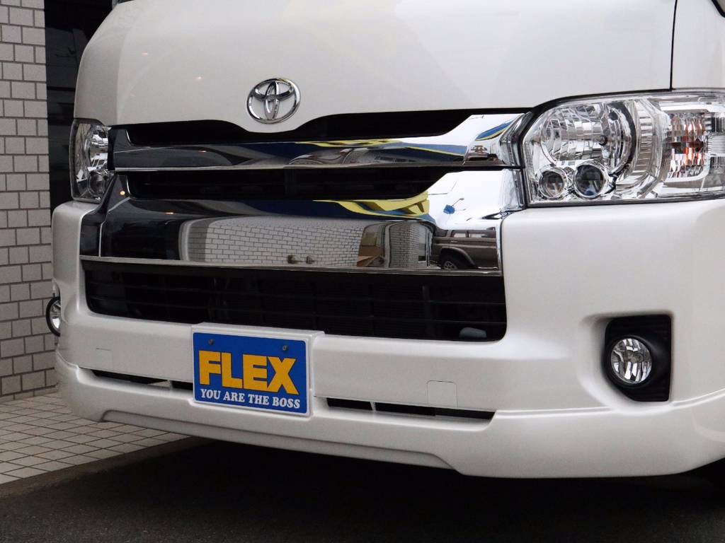 ＦＬＥＸオリジナルＶＥＲ１フロントリップスポイラー！