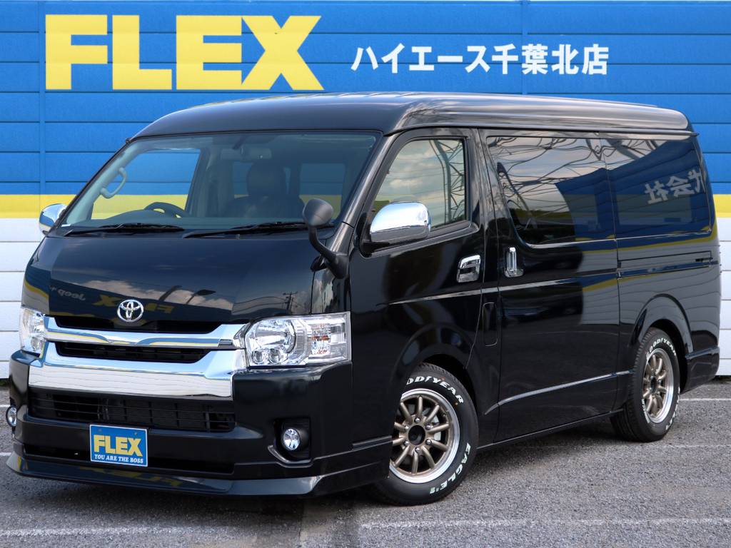 新車未登録ハイエースW「ＧＬ」１０人乗り、内装アレンジＮＴ完成！コンプリートカー♪