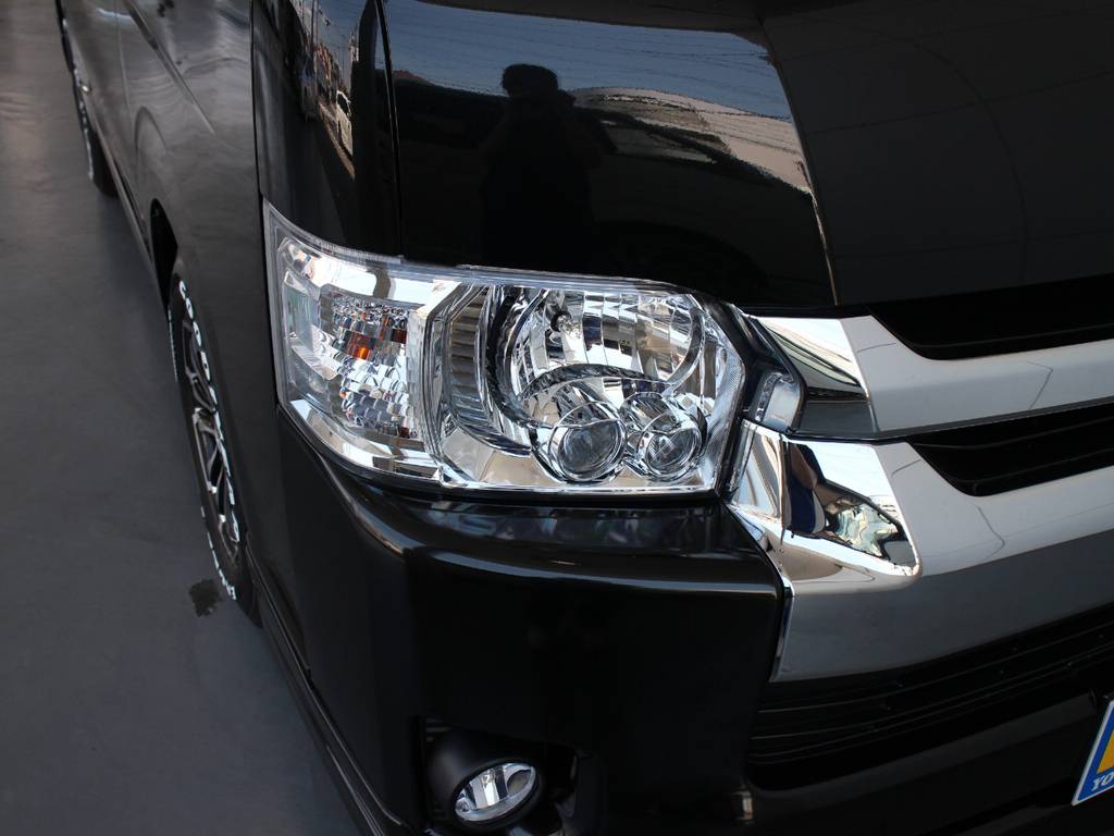 LEDヘッドライト！