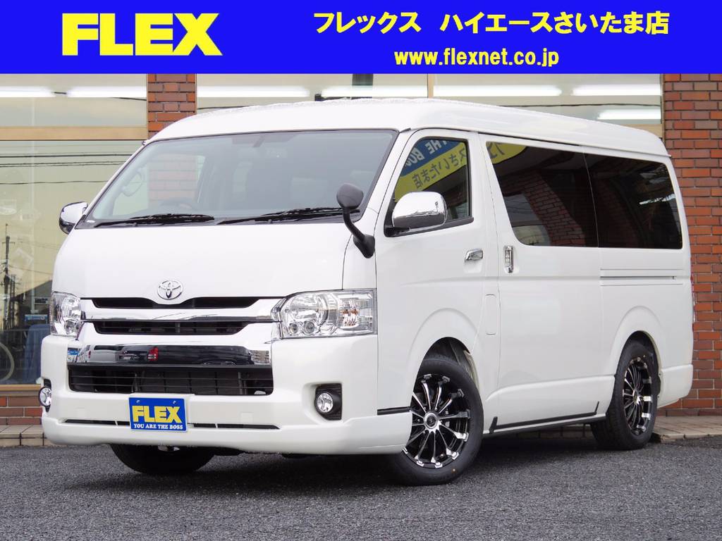 2.7 GL ロング ミドルルーフ 4WD　シートアレンジVer1　ベット （パールホワイト）