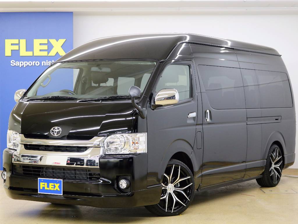 【新車 ハイエースワゴン ４ＷＤ グランドキャビン Ｆｉｎｅ Ｔｅｃｈ Ｔｏｕｒｅｒ ２０２ブラック】