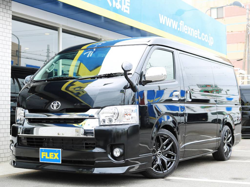 新車未登録ハイエースＷ「ＧＬ」１０人乗り、内装アレンジＲ１！ファミリーに大人気のシリーズです♪