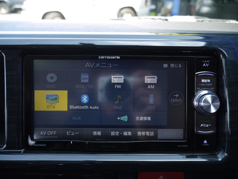 新品カロッツェリア　フルセグSDナビ（フルセグ/DVD/Bluetooth接続可）