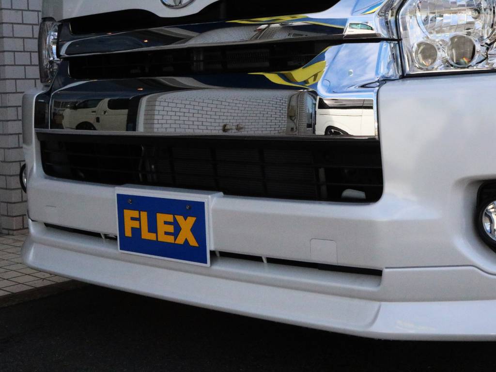 ＦＬＥＸデルフィーノラインフロントスポイラー！