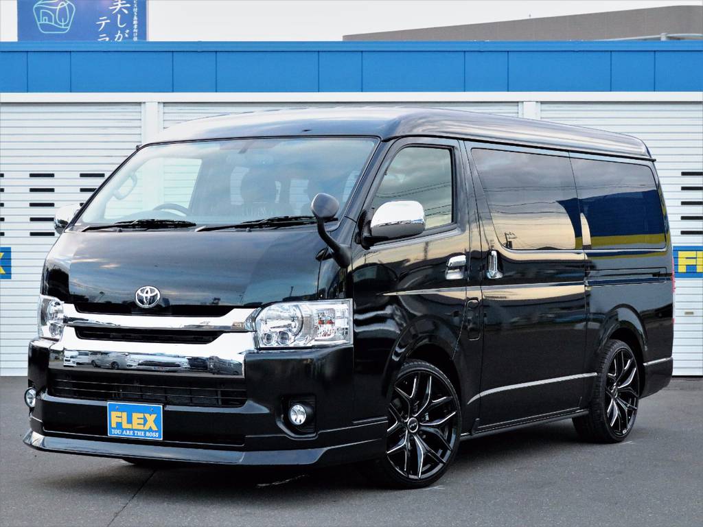【新車ハイエースワゴン ４ＷＤ ＧＬ ＦＬＥＸオリジナル内装架装 アレンジＲ１】