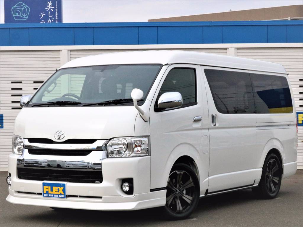 新車ハイエースワゴン　ＧＬ　４ＷＤ寒冷地仕様　アレンジＲ－１即お電話！！０１１－８８９－１１６６！！