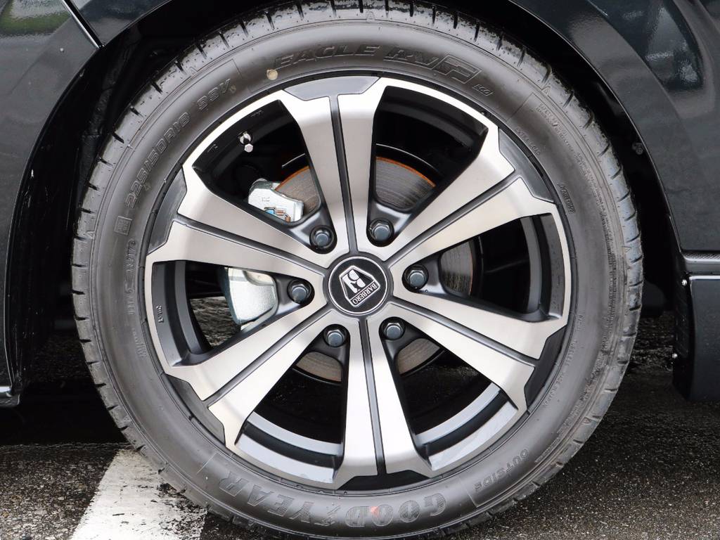 バルベロ１８インチアルミホイール、国産タイヤ、グットイヤー！