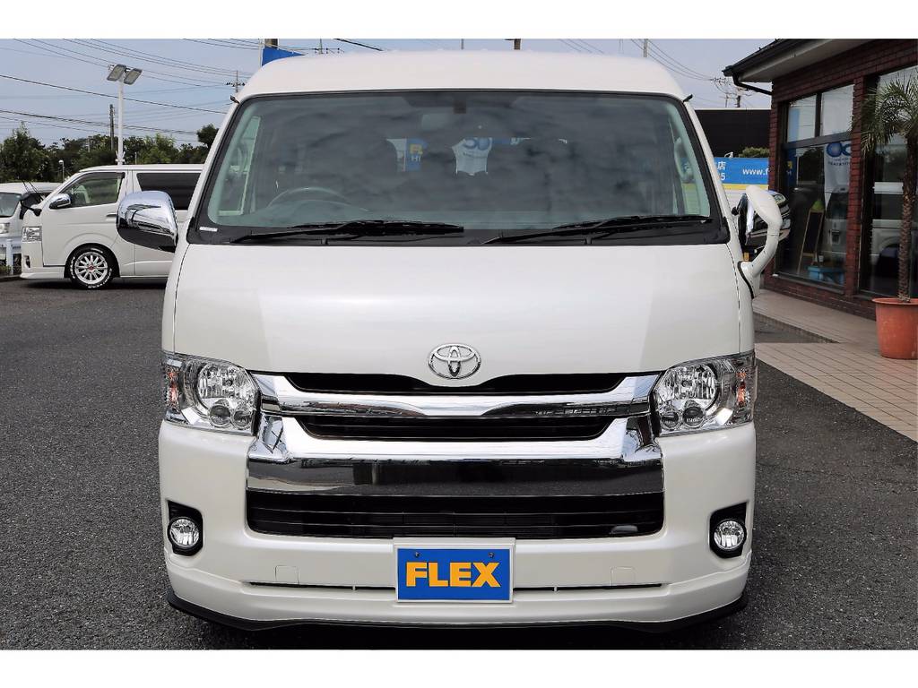 ハイエースの事ならFLEXハイエースさいたま店にお任せください！アフターサービスも頑張ります！