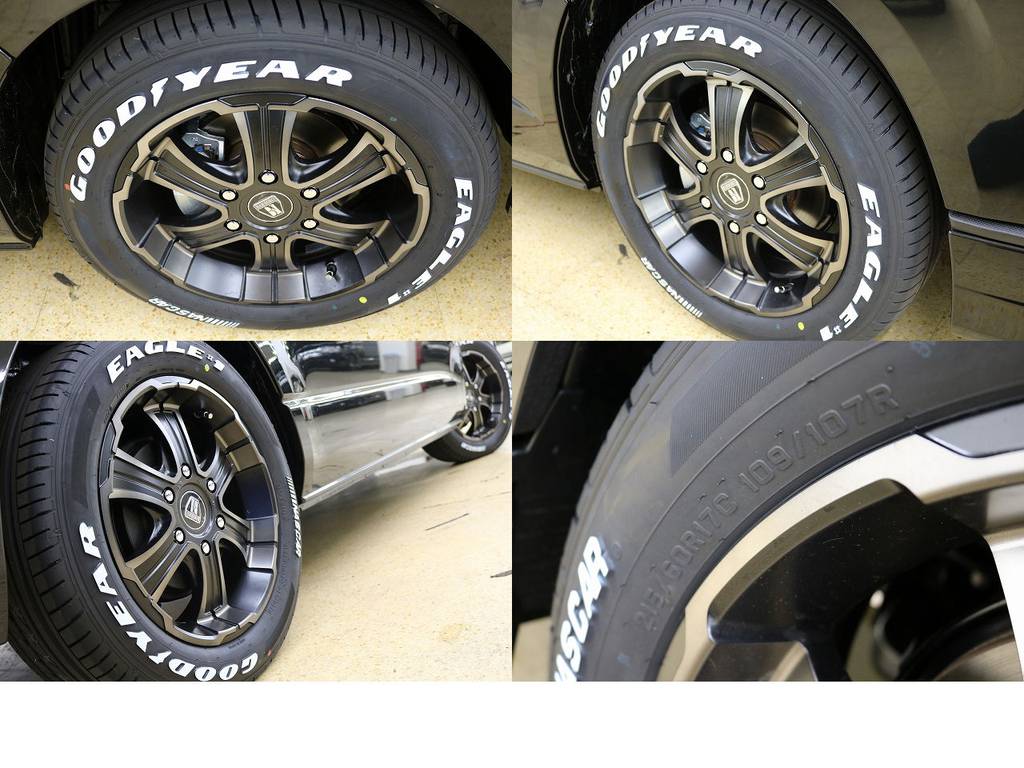 足元には、17incナスカー　バルベロアーバン装着済み！