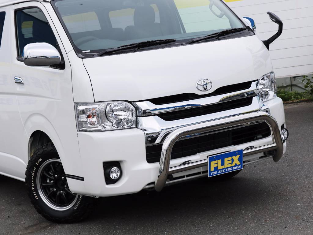 Ｔ－ＳＴＹＬＥ製バンパーガードはよりオフロードスタイルを演出！