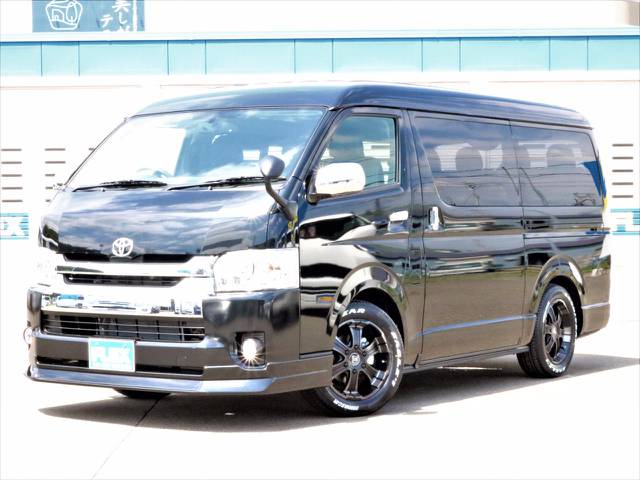 【新車ハイエースワゴン ４ＷＤ ＧＬ ＦＬＥＸオリジナル内装架装Ｖｅｒ１ ツインナビＰＫＧ】
