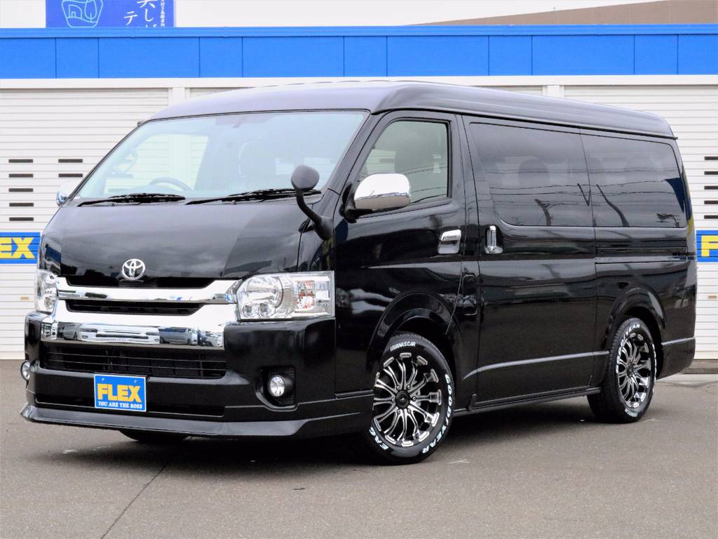 【新車　ハイエースワゴンＧＬ　4WD 寒冷地仕様　FLEX内装架装ver2】