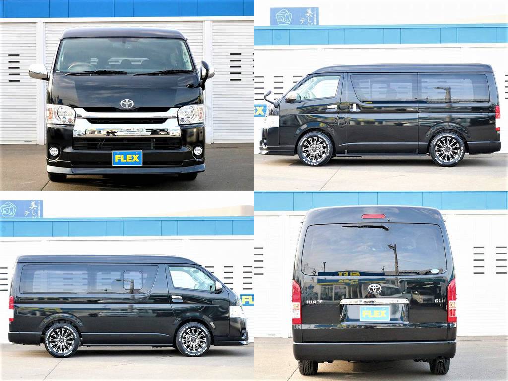 どこから見てもハイエース！！中身で選んでください！！勿論、外見もイケてます！！