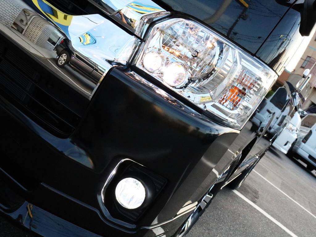 メーカーオプション「ｌＥＤヘッドライト」！ＦＬＥＸオリジナルフォグランプ！