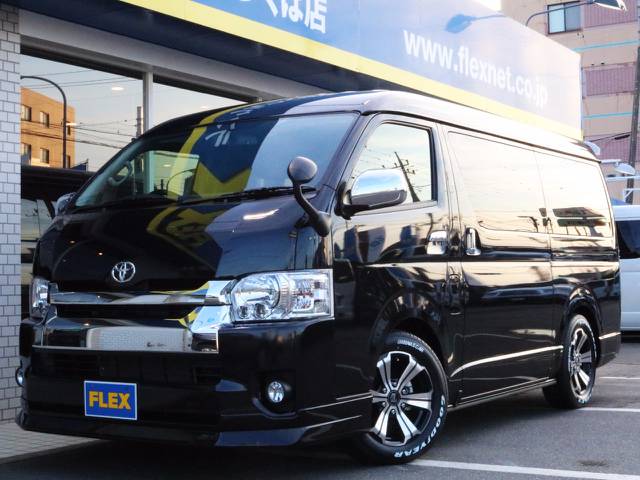 新車未登録ハイエースＷ「ＧＬ」１０人乗り、４ＷＤガソリン車！人気の内装アレンジＶＥＲ１！