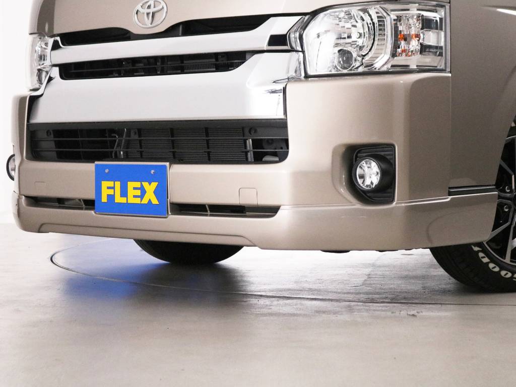 ＦＬＥＸオリジナル　フロントリップスポイラー　Ｖｅｒ１！