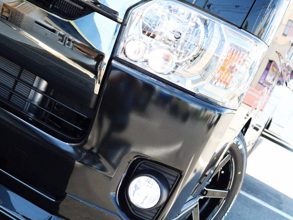 メーカーオプション「ＬＥＤヘッドライト」！ＦＬＥＸオリジナル、アルティメットフォググランプ♪