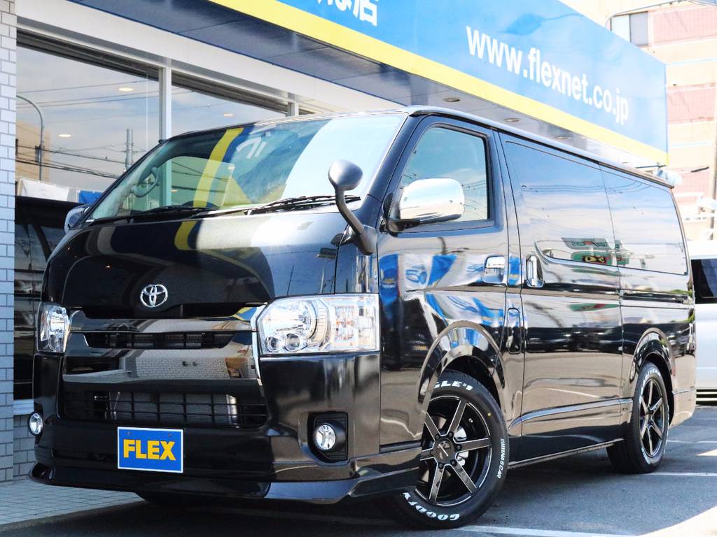 新車未登録ハイエースＶスーパーＧＬ５人乗り、２ＷＤガソリン車♪内装アレンジＶＥＲ４！