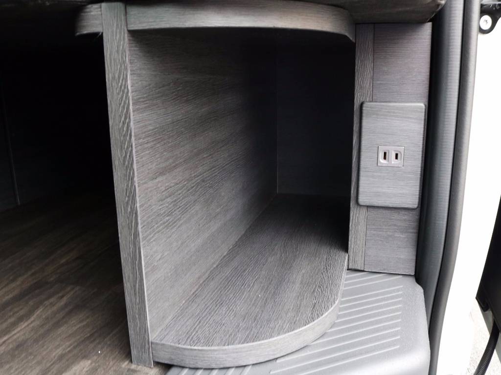 シューズボックス、ＡＣ１００Ｖ電源増設！