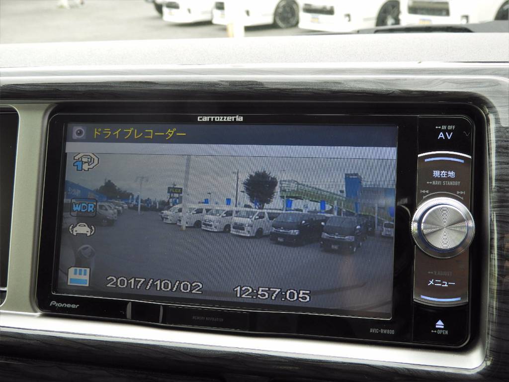 carrozzeriaナビ連動ドライブレコーダーも新品取付★事故時の走行記録や楽しいドライブの記録など・・・今や豊かなカーライフのマストアイテムですよね！