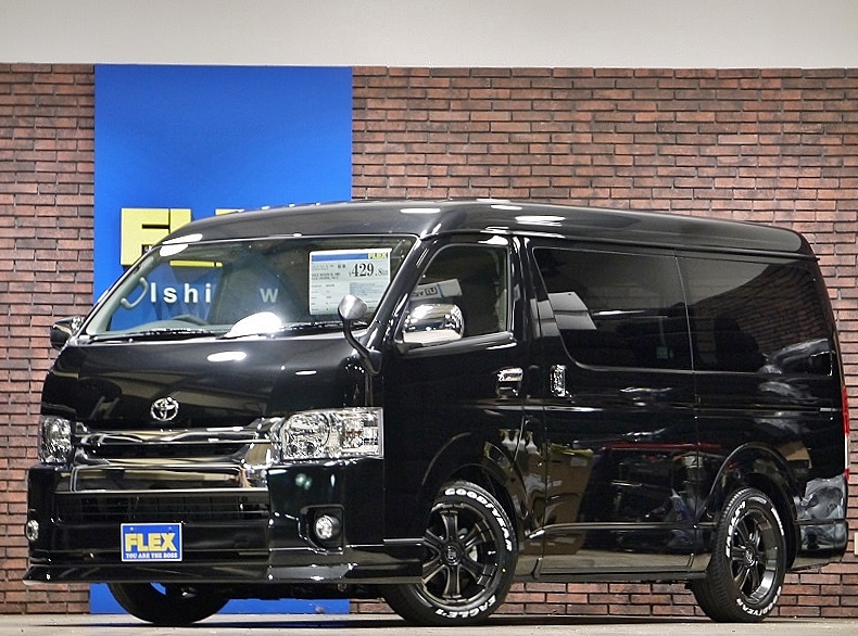 【新車未登録　ハイエースＷ　４ＷＤ　ＶＳＣ付　ＦＬＥＸオリジナル内装架装車Ｖｅｒ．２】