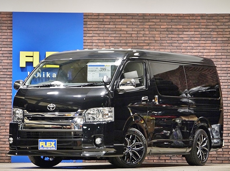 【新車未登録　ハイエースＷ　４ＷＤ　ＶＳＣ付　ＦＬＥＸオリジナル内装架装車Ｖｅｒ．１】