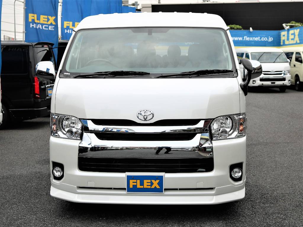 ハイエースの事ならFLEXハイエースさいたま店にお任せください！アフターサービスも頑張ります！