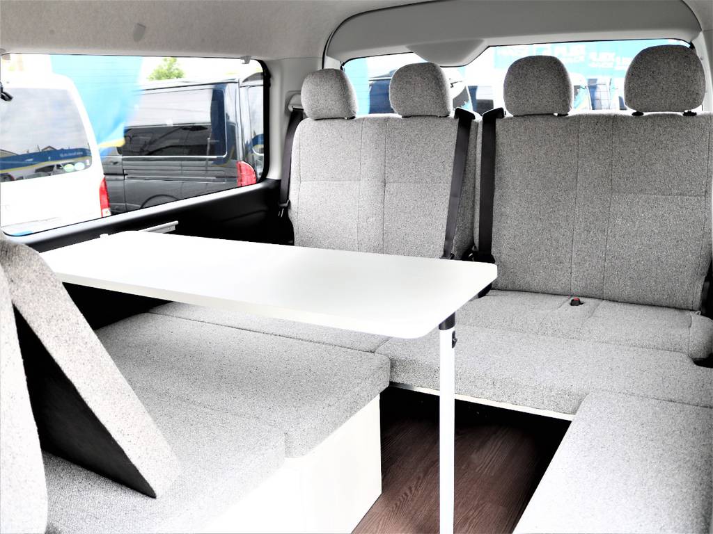 全席質感の良いファブリック調のシート表皮に張り替えました！