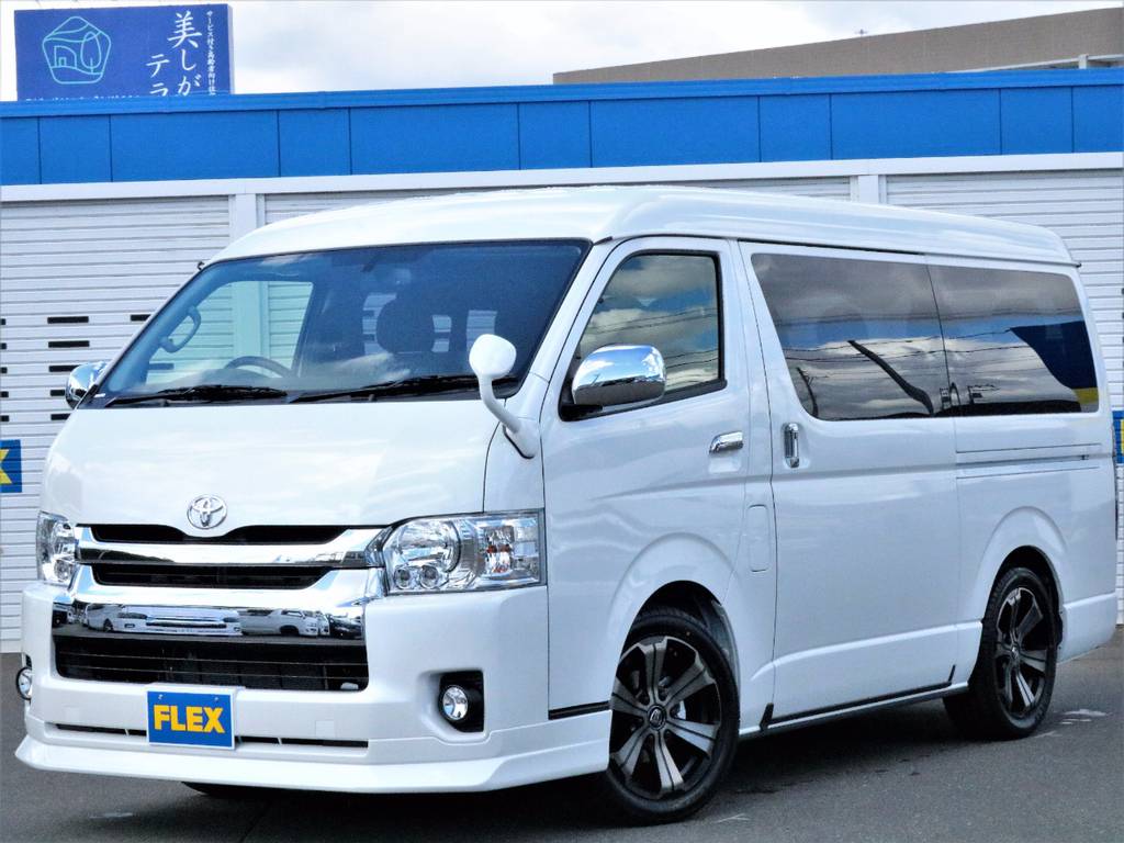 【新車ハイエースワゴンGL4WD寒冷地仕様VSC付　ライトカスタムPKG】