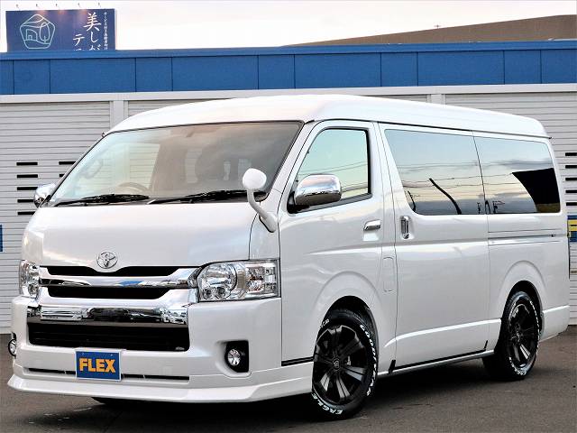 【新車ハイエースワゴンGL 4WD寒冷地仕様 VSC付　パールホワイト】