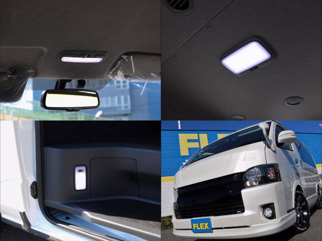 ルームランプもフルＬＥＤ交換済み！ＬＥＤフォグももちろん装着済み！