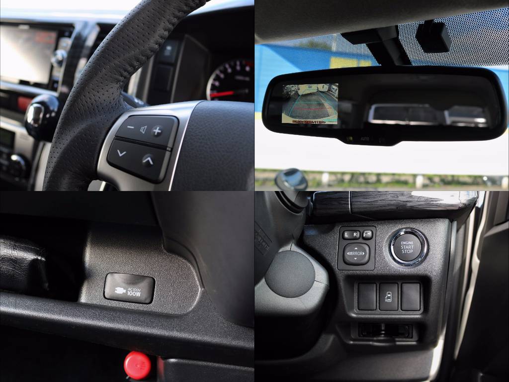 プッシュスタートにパワースライドドアなどの人気のオプションも装着済みです！