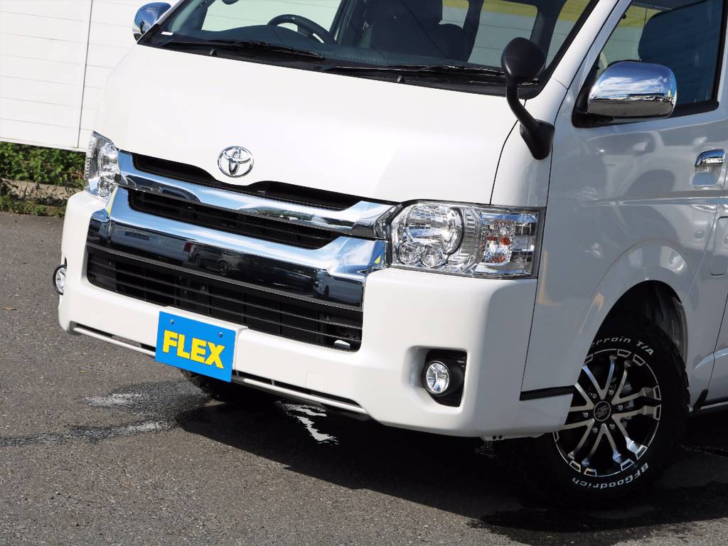 走破性を損なわないノーマル車高！