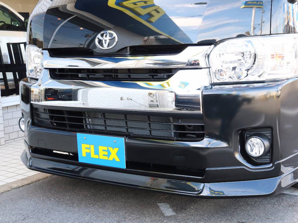 ＦＬＥＸデルフィーノラインフロントスポイラー！