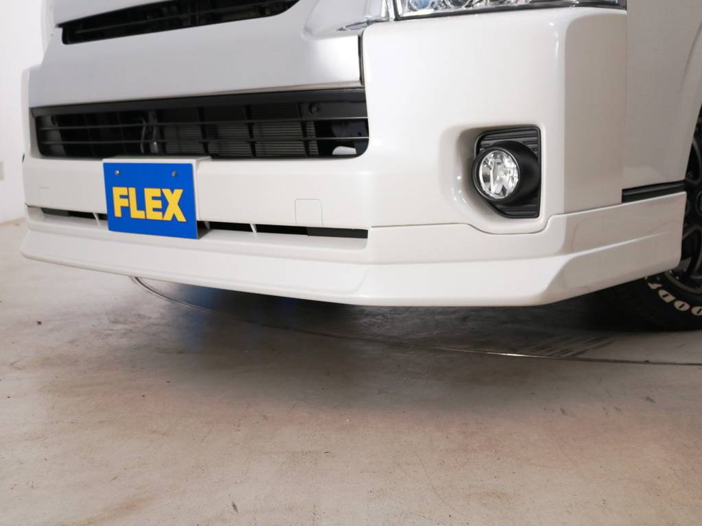 ＦＬＥＸオリジナル　Ｄｅｌｆｉｎｏｌｉｎｅ　フロントリップスポイラー！