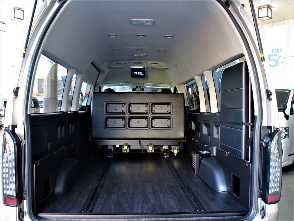 グランドキャビンですので、大きな荷物も楽々積めちゃいます♪