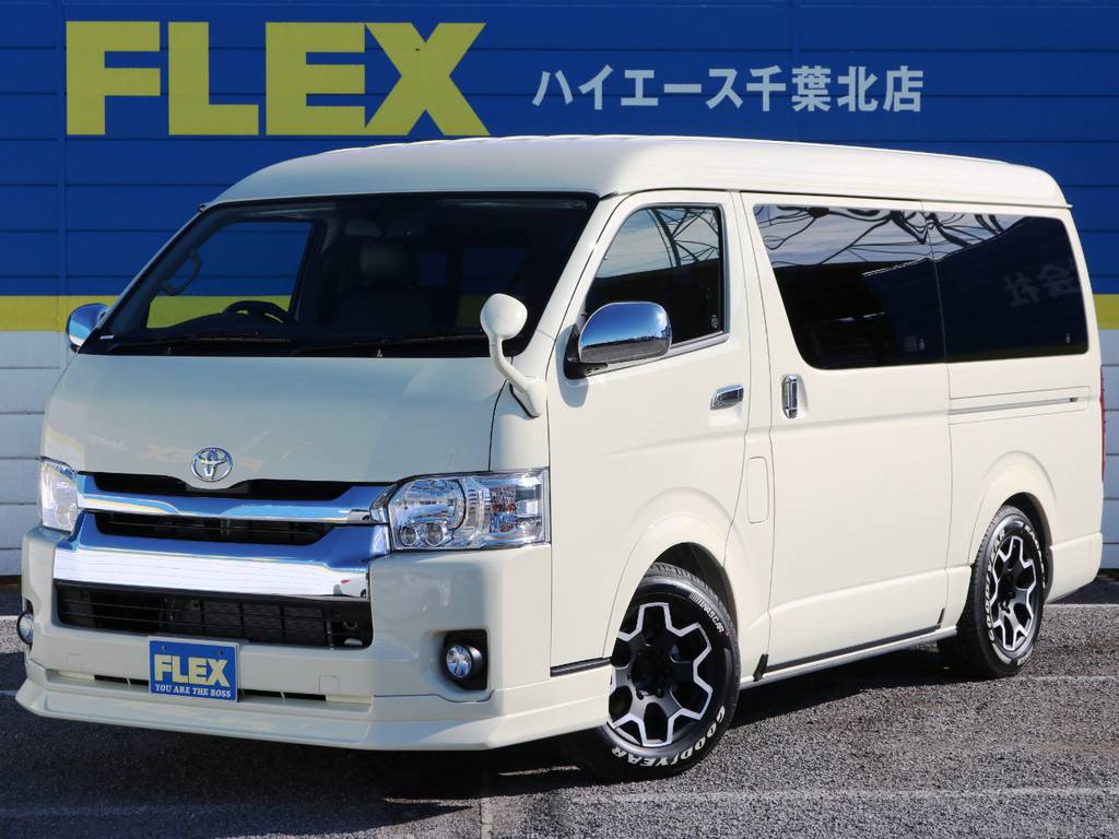 新車未登録　ハイエースワゴンＧＬ　特設カラーライトイエロー　４ＷＤ　内装アレンジＲ１！