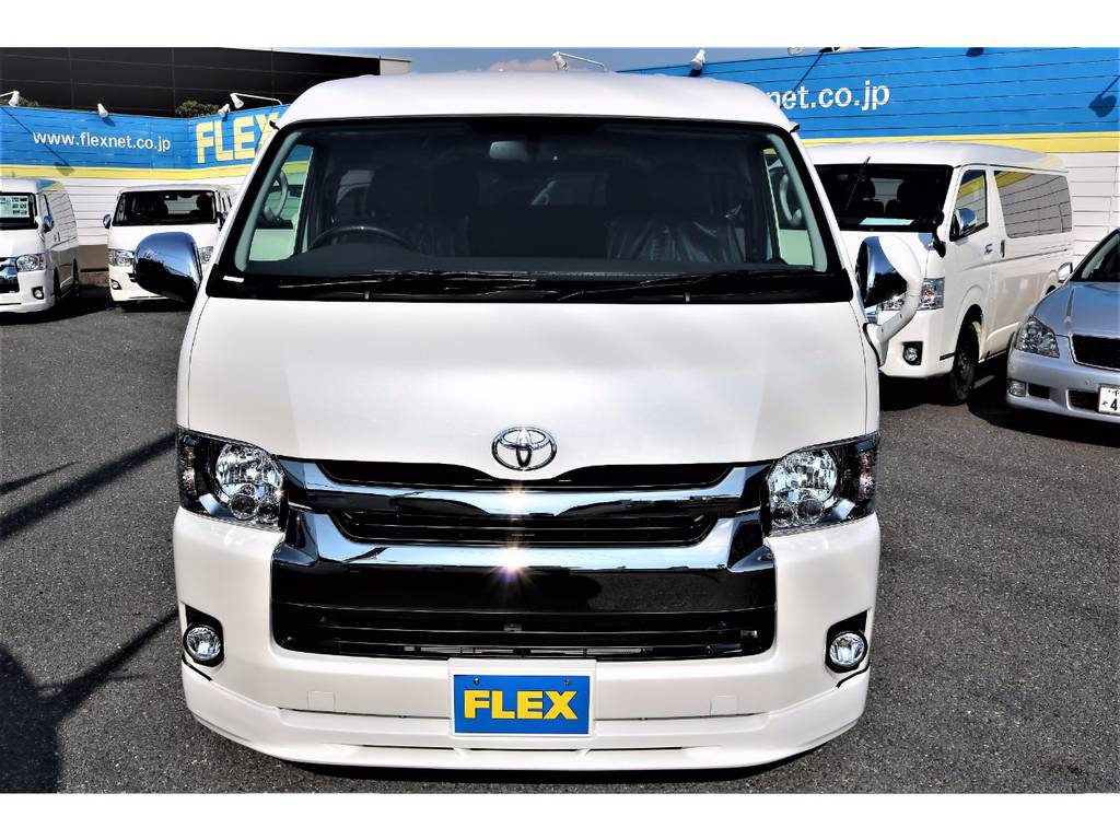 ハイエースの事ならFLEXハイエースさいたま店にお任せください！アフターサービスも頑張ります！