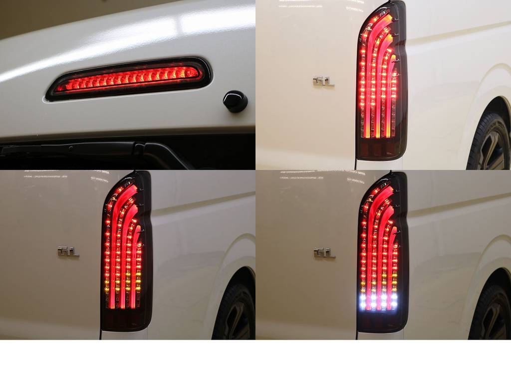 ライトセーバーシーケンシャル　LEDテール＆　コプラス　LEDハイマウントストップ！！