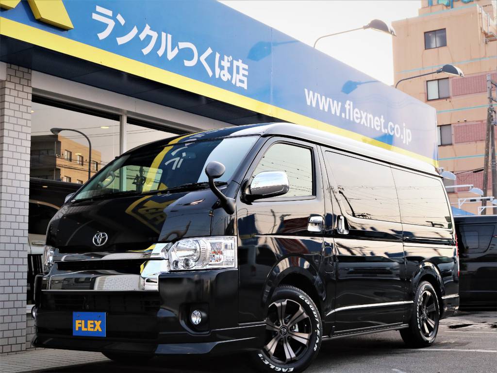新車未登録ハイエースＷ「ＧＬ」１０人乗り４ＷＤガソリン車！人気の内装仮装シリーズＲ１！