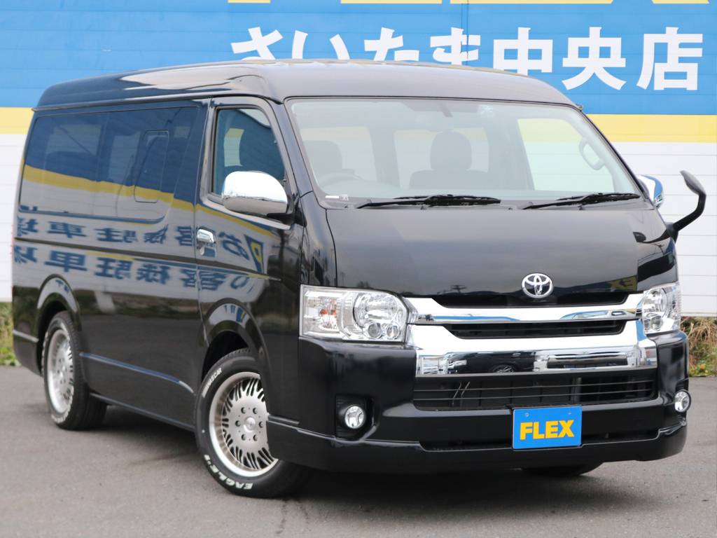 ハイエースワゴン　GL　４ＷＤ　FLEXオリジナルシートアレンジR2！