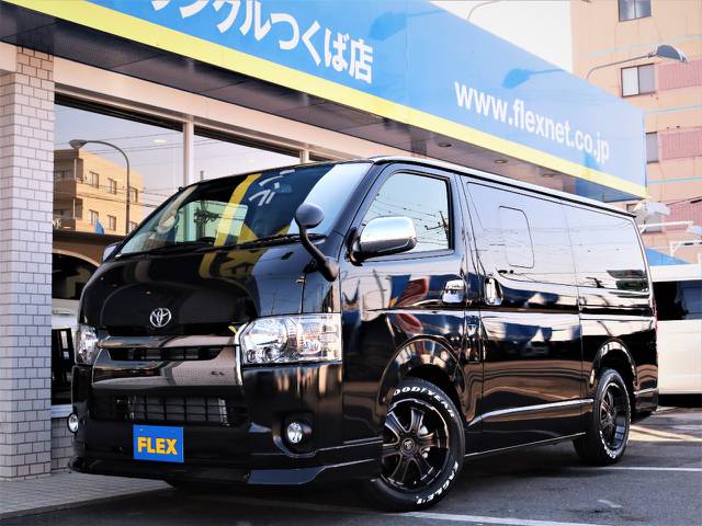 新車未登録ハイエースＶスーパーＧＬ５人乗り、ディーゼル２ＷＤ！内装アレンジＶＥＲ８完成！