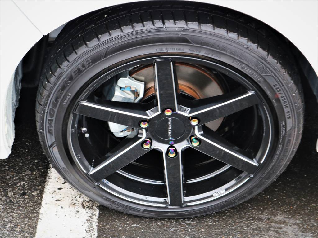 ４１５ＣＯＢＲＡ１８インチアルミホイール、国産タイヤグットイヤー！