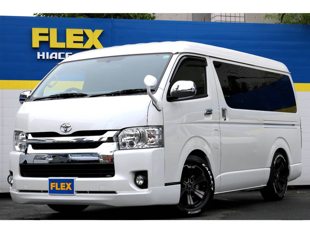 新車ハイエースＷ２７００ｃｃガソリン車！ＧＬ！ＦＬＥＸシートアレンジＶｅｒ１！
