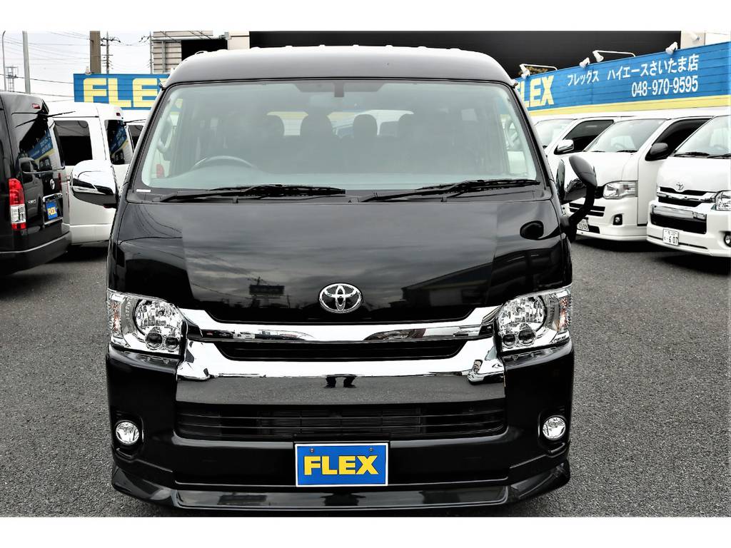 ハイエースの事ならFLEXハイエースさいたま店にお任せください！アフターサービスも頑張ります！