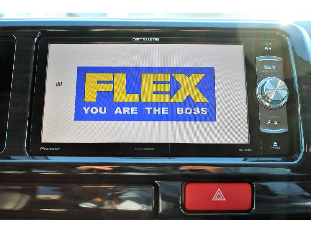 社外フルセグSDナビインストール済みです！大人数でのドライブも迷わず行けます！