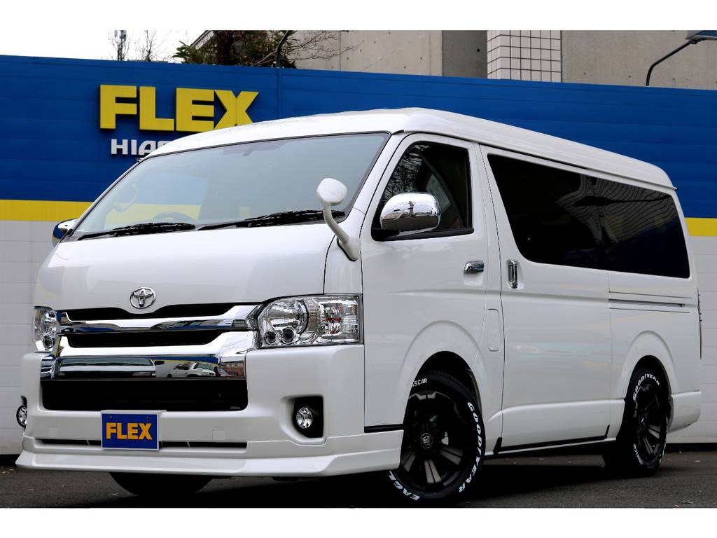 新車ハイエースワゴンＧＬ４ＷＤ！２７００！１０人乗り！シートアレンジＶｅｒ１