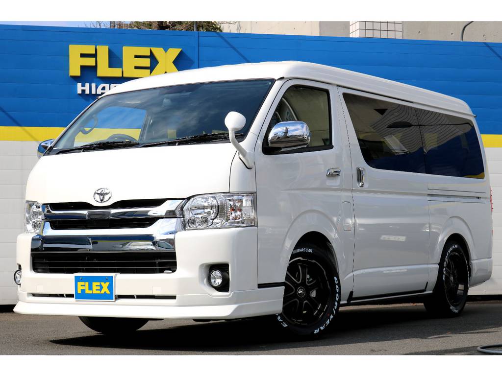 新型ハイエースワゴンＧＬ！シートアレンジＲ２！１０人乗り！トヨタセーフティーセンス付き！